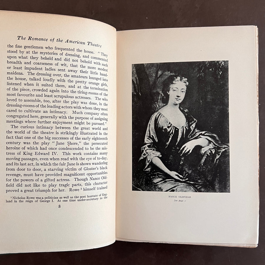 1913 - The Romance of the American Theatre, First Edition