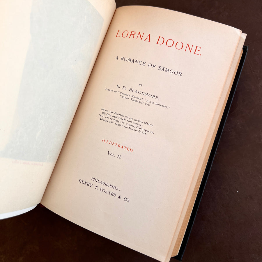 c.1900 - Lorna Doone
