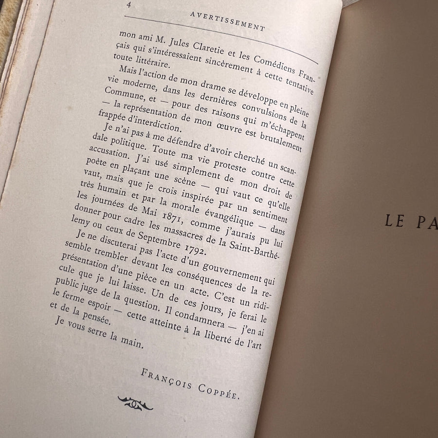 Œuvres de François Coppée | Complete 5-Volume Set in Full Vellum, Limited Edition | 1898