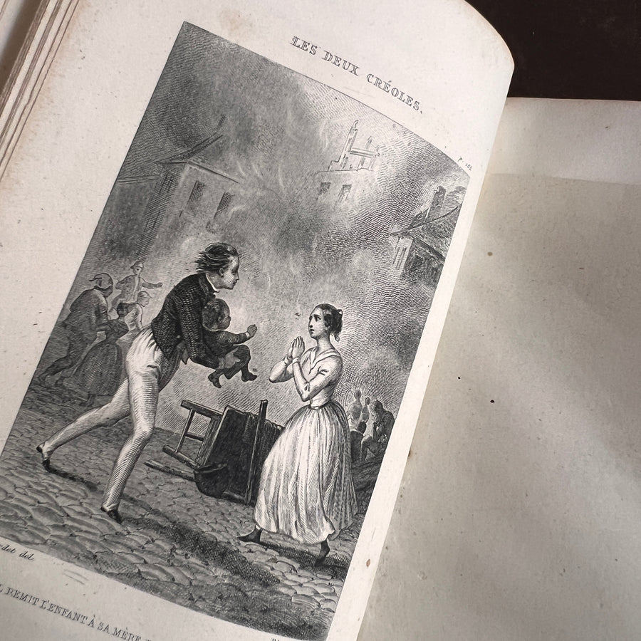 Les Deux Créoles by Mme L. Saunders | 1852 | Illustrated