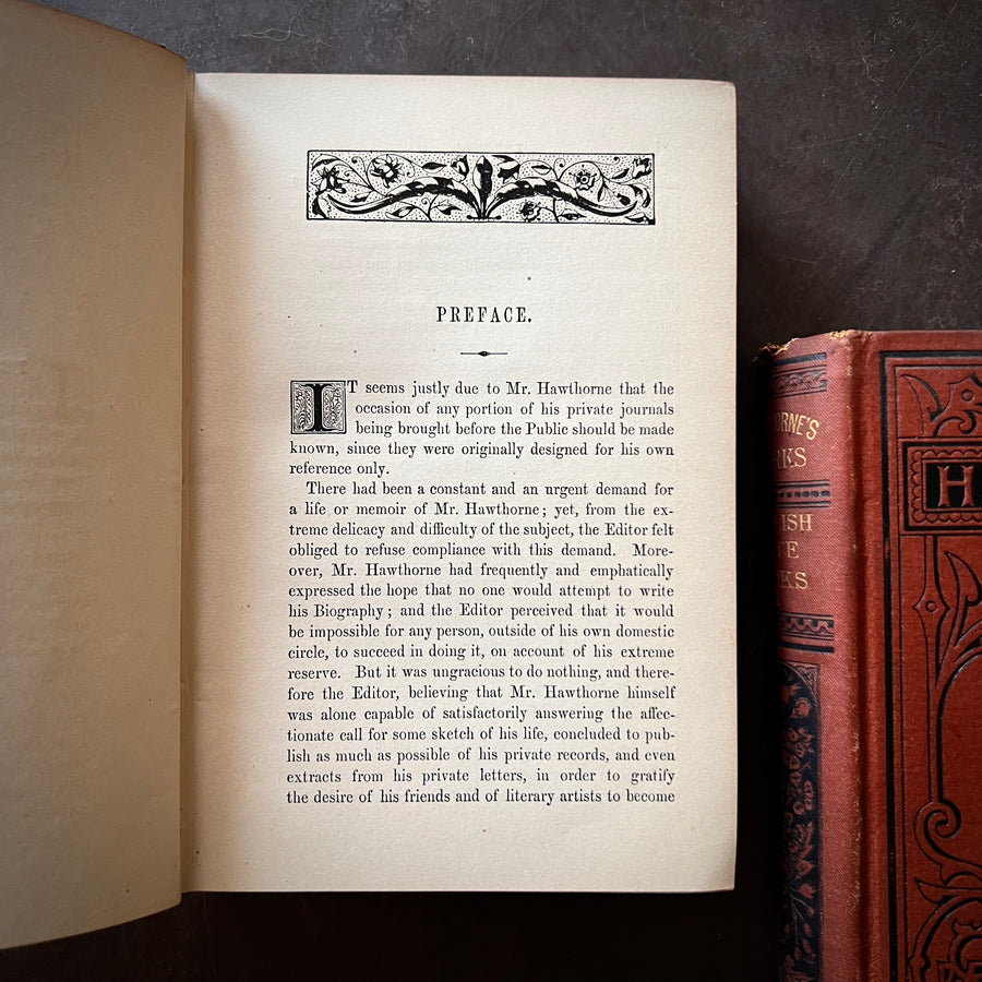 1876 - Passages From The English Note-Books of Nathaniel Hawthorne