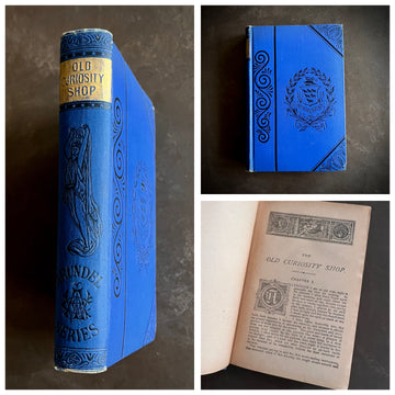 The Old Curiosity Shop — Charles Dickens — Arundel Series Decorative Victorian Edition (c. 1880s–1890s)
