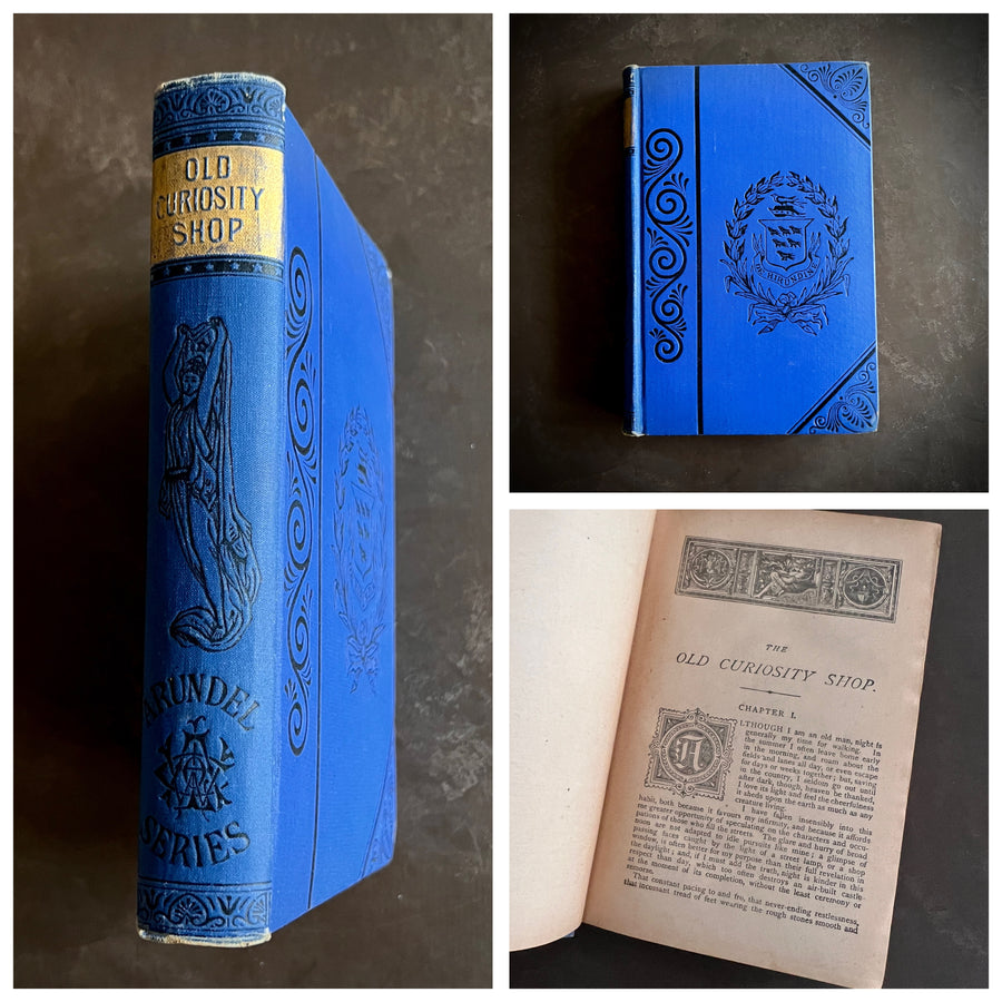 The Old Curiosity Shop — Charles Dickens — Arundel Series Decorative Victorian Edition (c. 1880s–1890s)