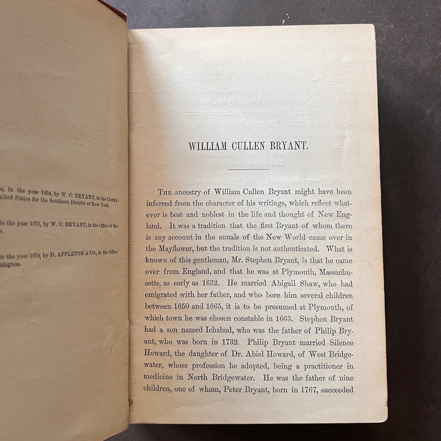 1879 - Poetical Works of William Cullen Bryant