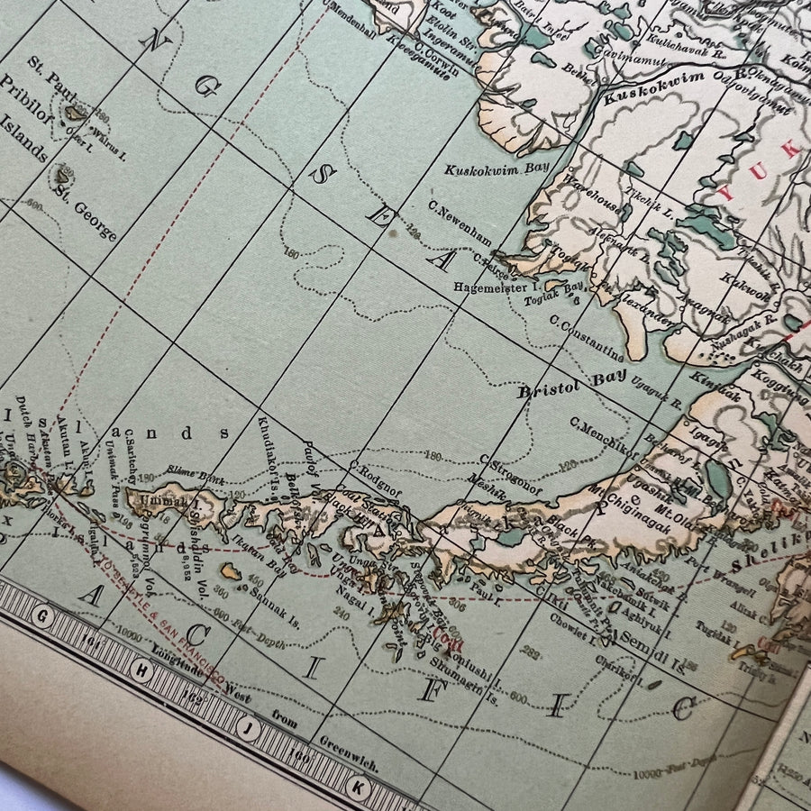 1902 - Map of Alaska