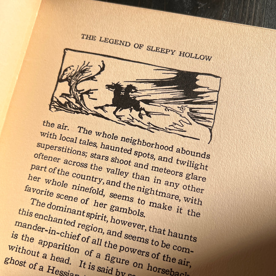 The Legend of Sleepy Hollow by Washington Irving | Illustrated by Arthur Rackham | 1928 First Edition