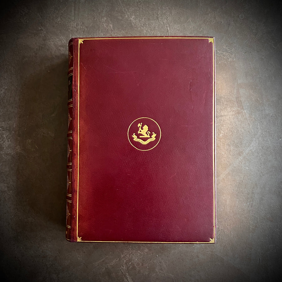 Poetical Works of Alfred Lord Tennyson | Albion Edition | Full-Leather Prize Binding, 1906