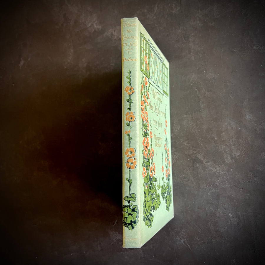 When the Laborers Are Few By Margaret Deland (1909) | Illustrated | Harper Edition| Art Nouveau Cover