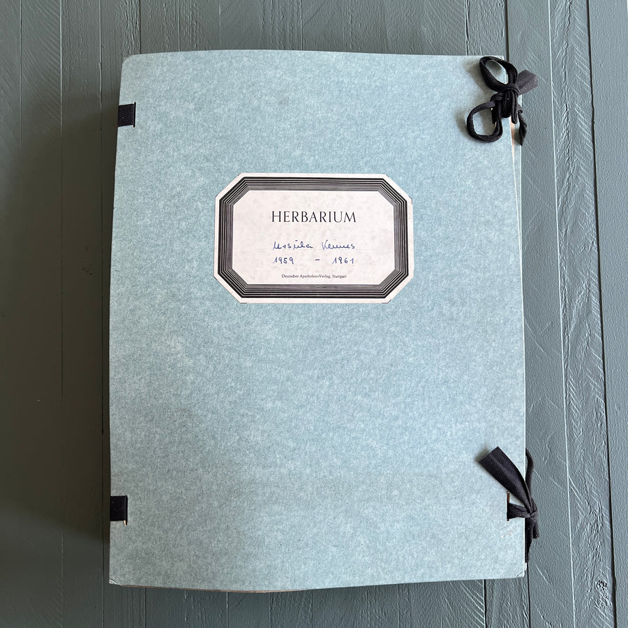 Private Herbarium of Ursula Keimes (1959-1961) | 103 Specimens | Cologne, German Pharmacy Internship with Certification