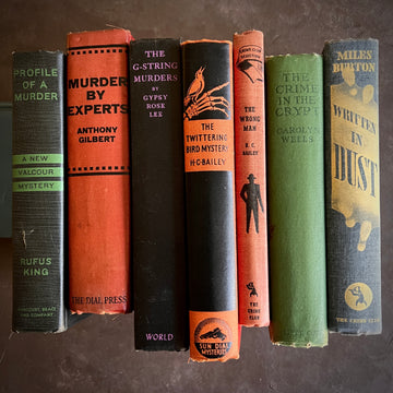 Vintage Murder/Mystery Book Collection