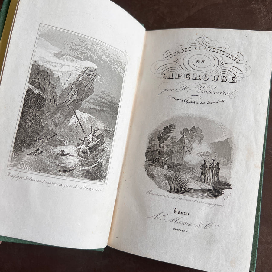Voyages et Aventures de Lapérouse by F. Valentin | 1866