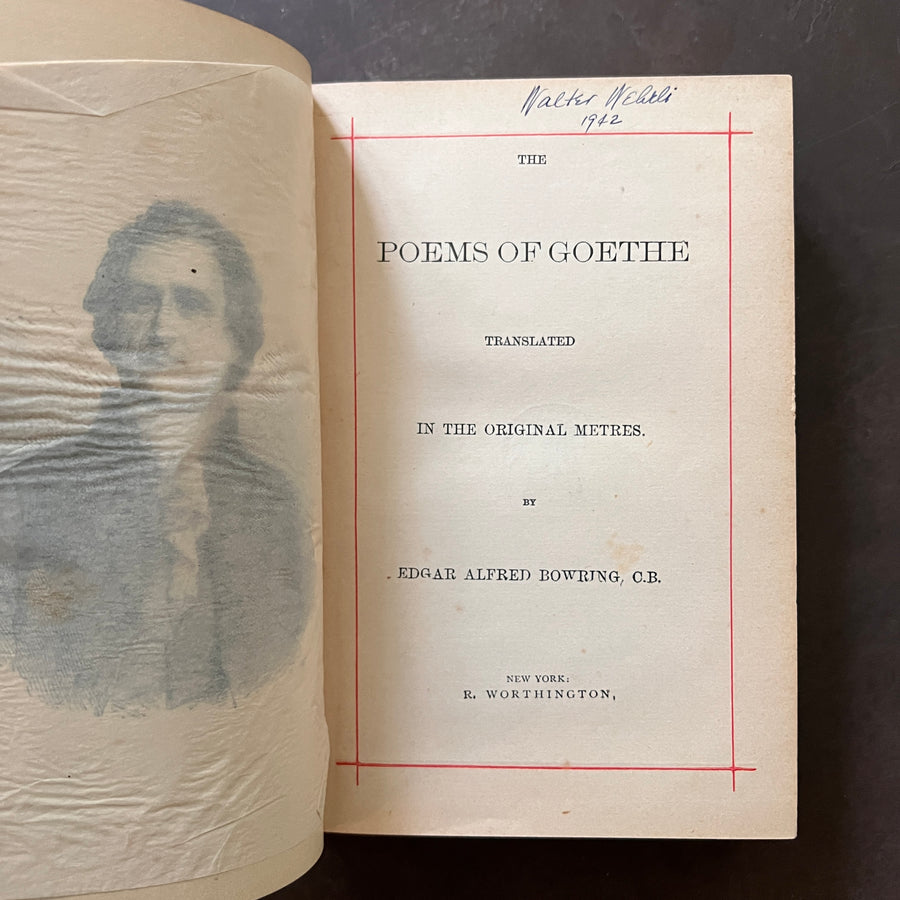 c.1880 - The Poems of Goethe