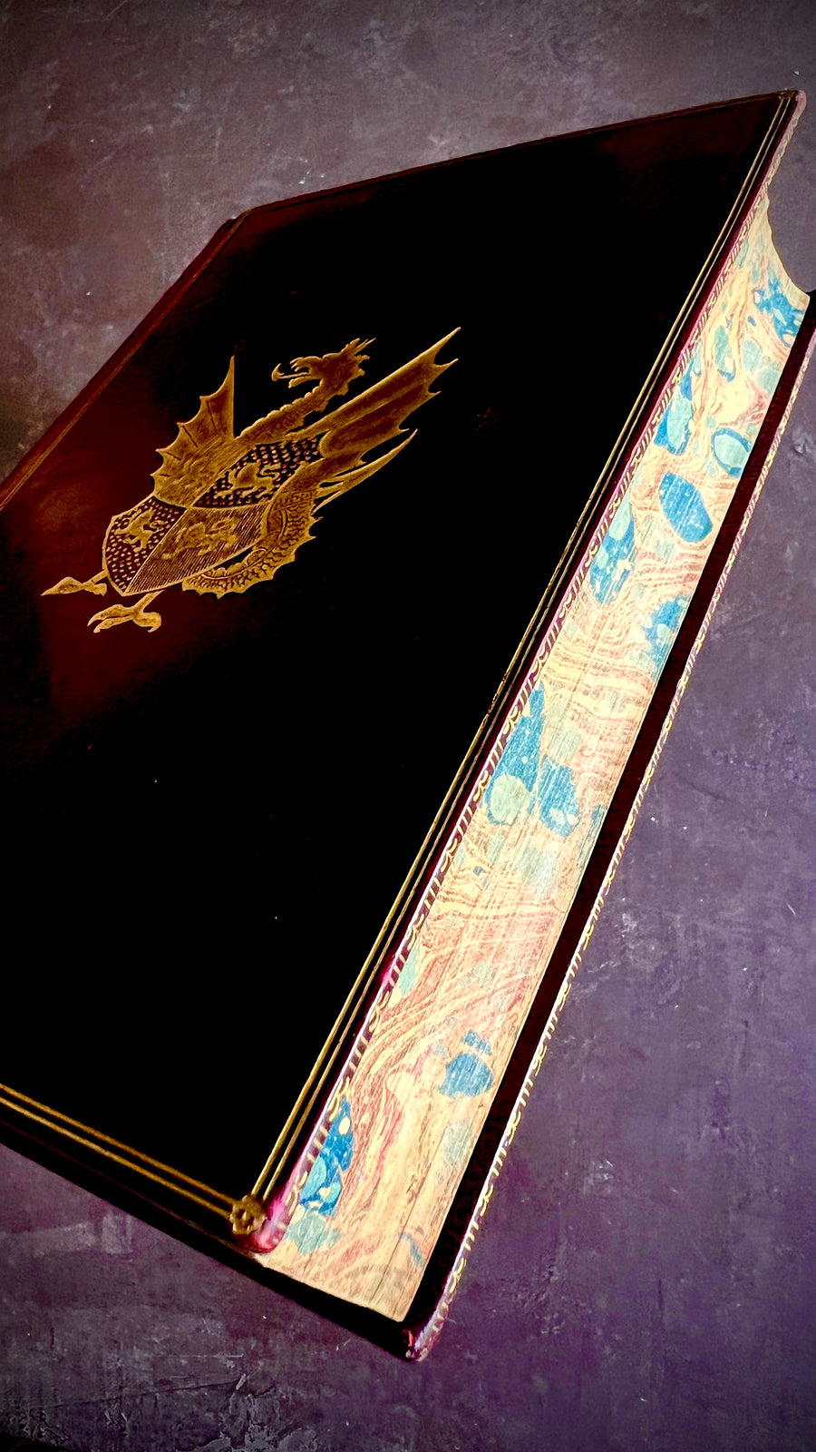 English Men of Letters: Swift, Fielding, and Sterne (1889) — Fine Binding, Full Leather, Gilt Armorial, Marbled Edges London: Macmillan and Co. | 1889.