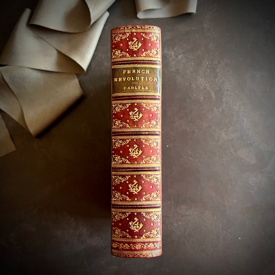 The French Revolution: A History by Thomas Carlyle | Three Volumes in One| 1889