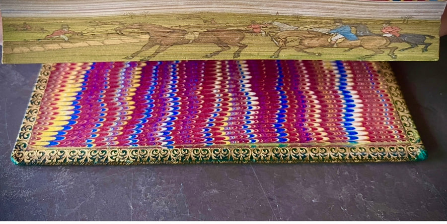 The Holy Grail & Other Poems by Alfred Tennyson(1870) – Fine Binding with Fore-Edge Painting | Strahan & Co., London