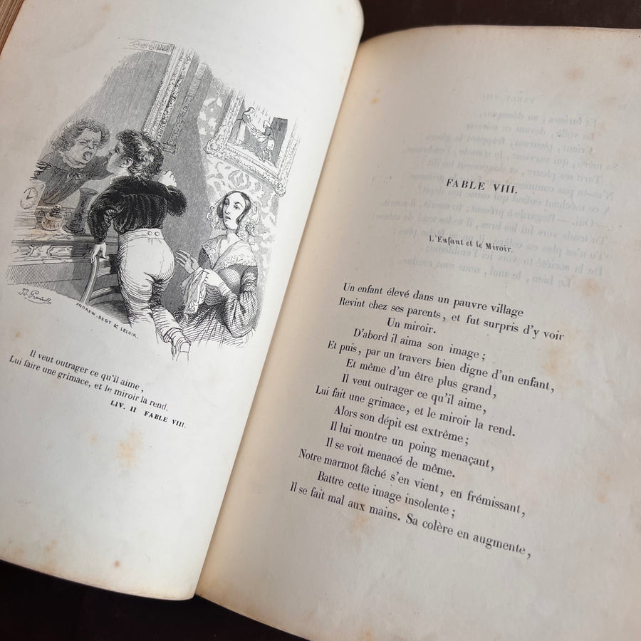 Fables de Florian — Illustrated by J.J. Grandville | c.1842–1845 | Dubochet Edition