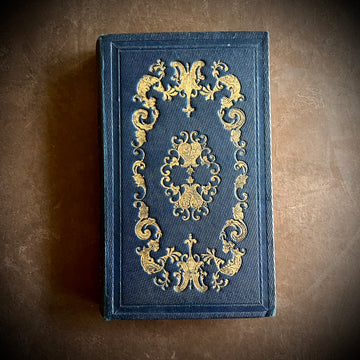 Le Magasin des Enfas ou Dialogues D’Une Sage Gouvernante Avec Ses Eleves  — Mme Leprince de Beaumont | Mid-19th Century French Edition | 2 Volumes in 1 | Fine Gilt-Decorated Binding