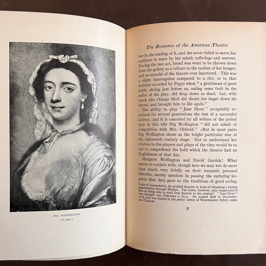 1913 - The Romance of the American Theatre, First Edition