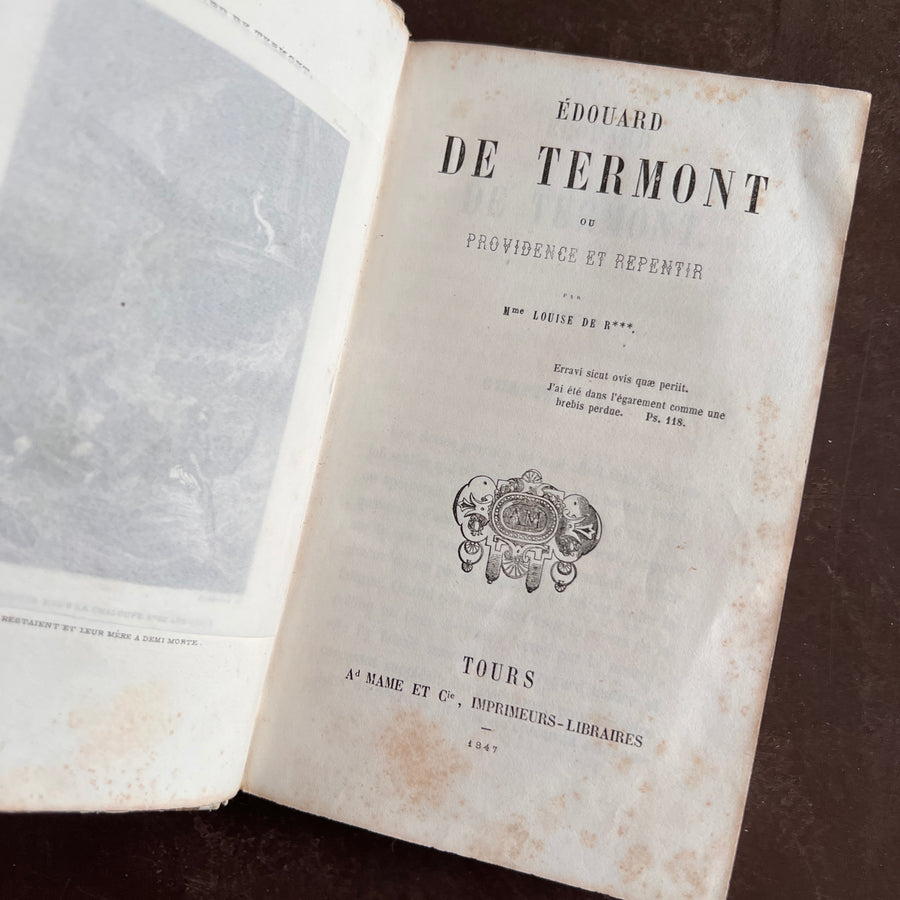 Édouard de Termont ou Providence et Repentir (1847) | Illustrated