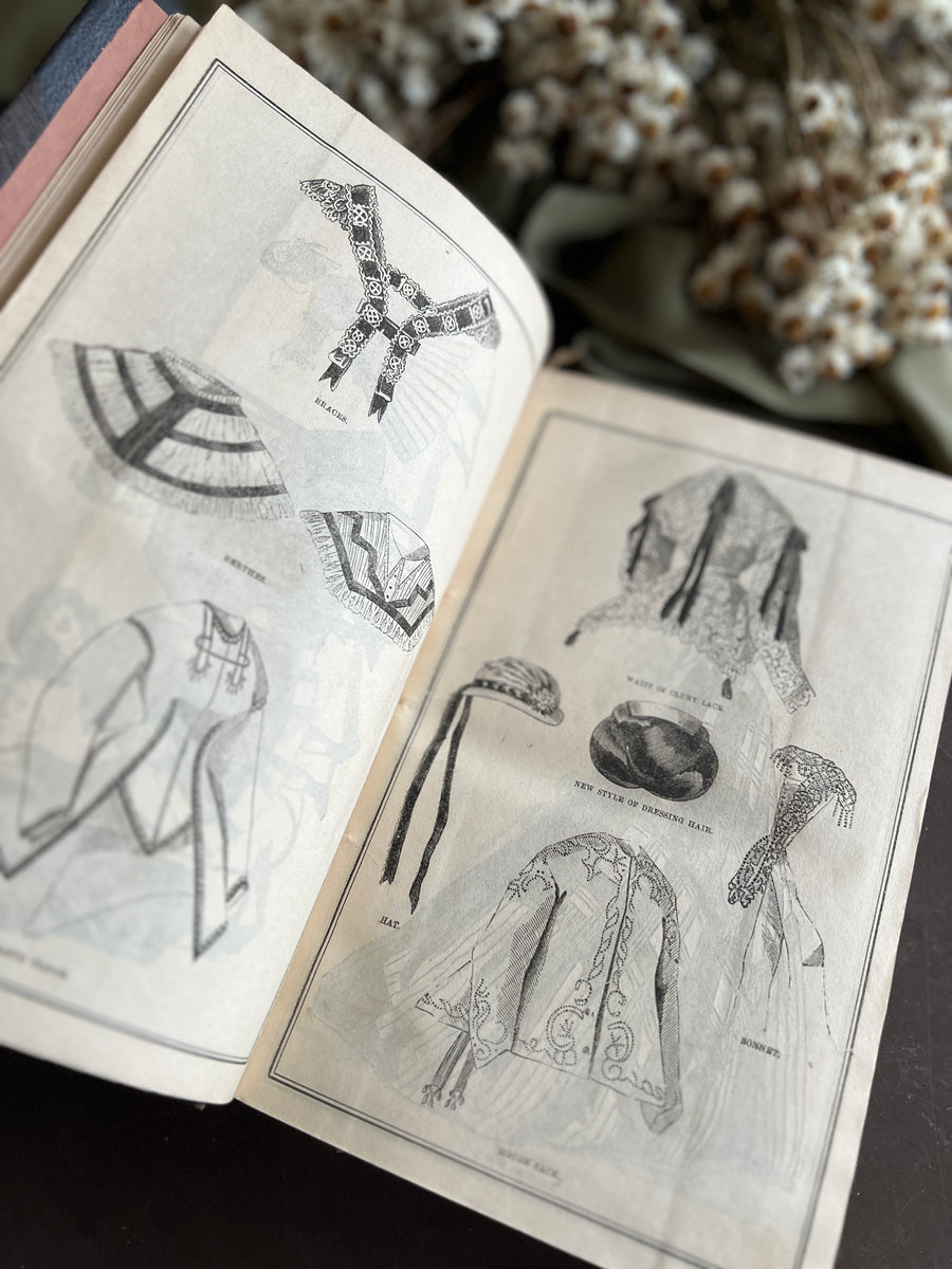 Peterson’s Magazine – 1867 Illustrated Annual Volume | Engravings, Fashion Plates, Needlework Patterns & Sheet Music