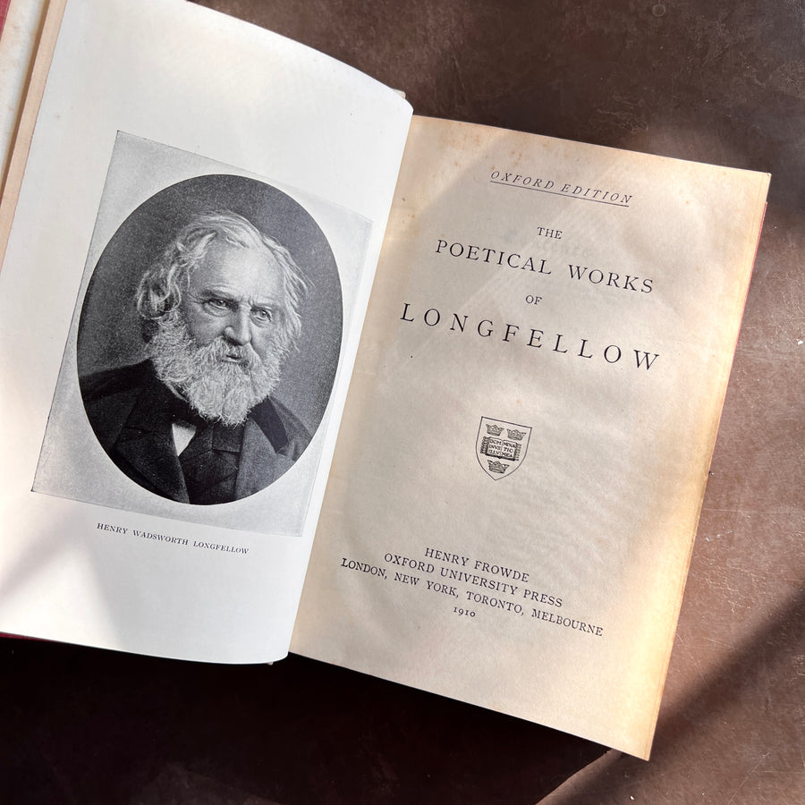 1910 - The Poetical Works of Longfellow