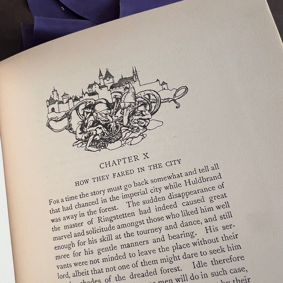 Undine | 1909 First Rackham Edition (Trade) | Illustrated by Arthur Rackham | Rebound in a Fine Leather Binding | Rare
