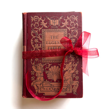 Vintage Burgundy/Beige Book Bundle | Falll & Holiday Decor
