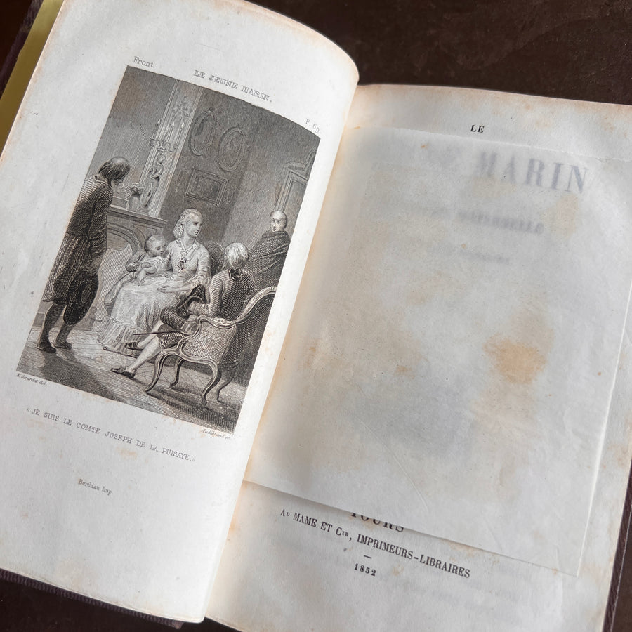 Le Jeune Marin ou L’Éducation Maternelle by Mme Claire Guermante | 1852 | Illustrated