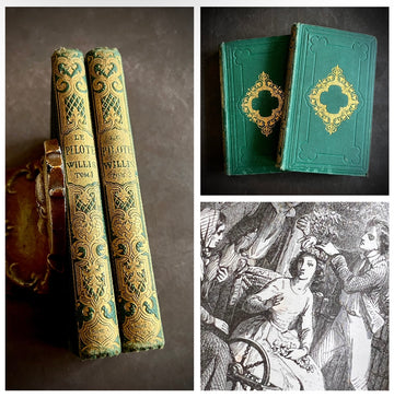 Le Pilote Willis by Adrien Paul | 1865 Complete 2-Volume Set | Illustrated