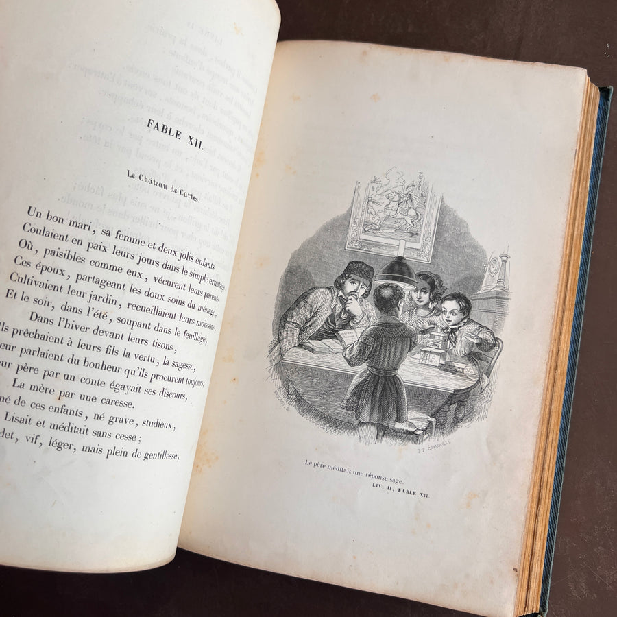 Fables de Florian — Illustrated by J.J. Grandville | c.1842–1845 | Dubochet Edition