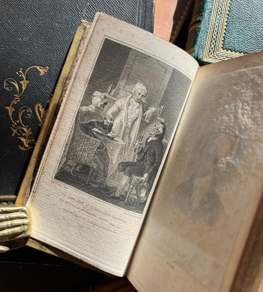 The Letters of the Late William Cowper, Esq. to His Friends | Regency Full Calf Gilt Binding | London, 1820 | Small Octavo