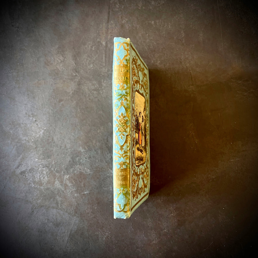 La Guirlande de Houblon, 1859 | Antique French Cartonnage Book