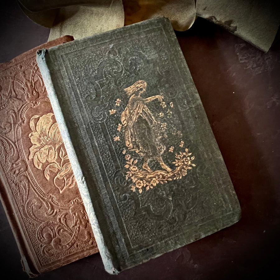 Victorian Miniature Books – 19th-Century Gilt Gift Volumes of Poetry & Sentiment (1840s)