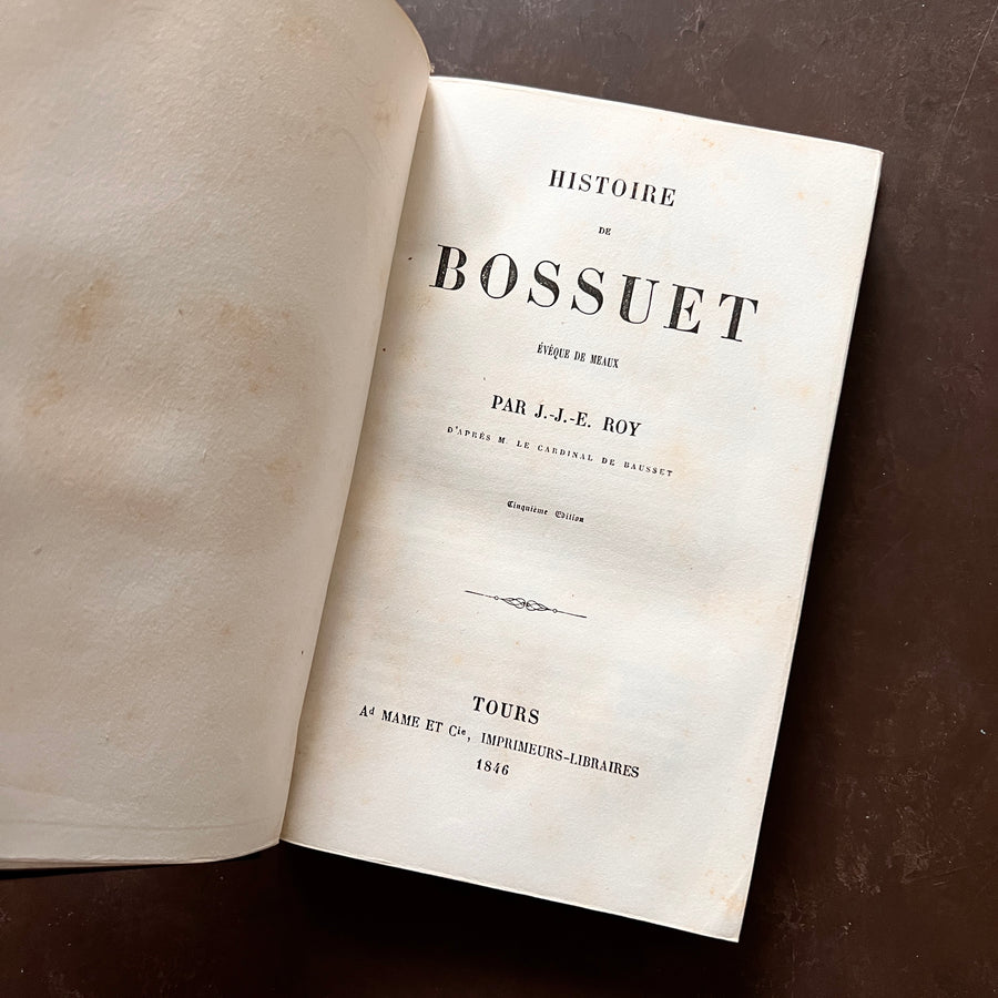 1846 - Histoire De Bossuet
