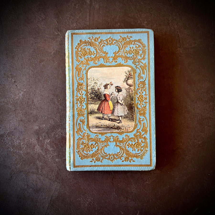 La Guirlande de Houblon, 1859 | Antique French Cartonnage Book