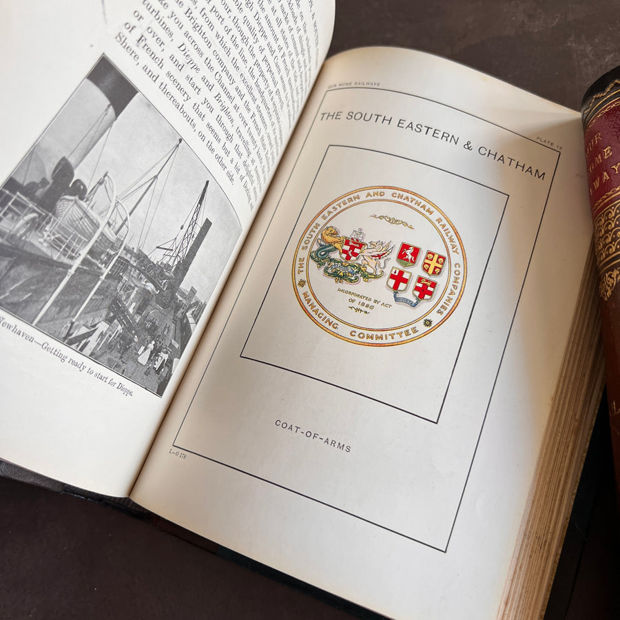 Our Home Railways: How They Began and How They Are Worked – 1910 First Edition, Illustrated by W.J. Stokoe (2 Volumes