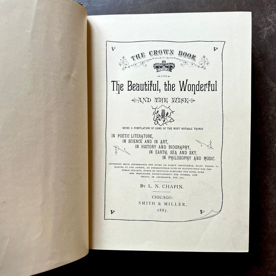 1885 - The Beautiful, The Wonderful and The Wise