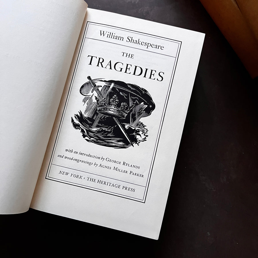 1958 - William Shakespeare’s-The Histories, The Tragedies, The Comedies (The Heritage Press)