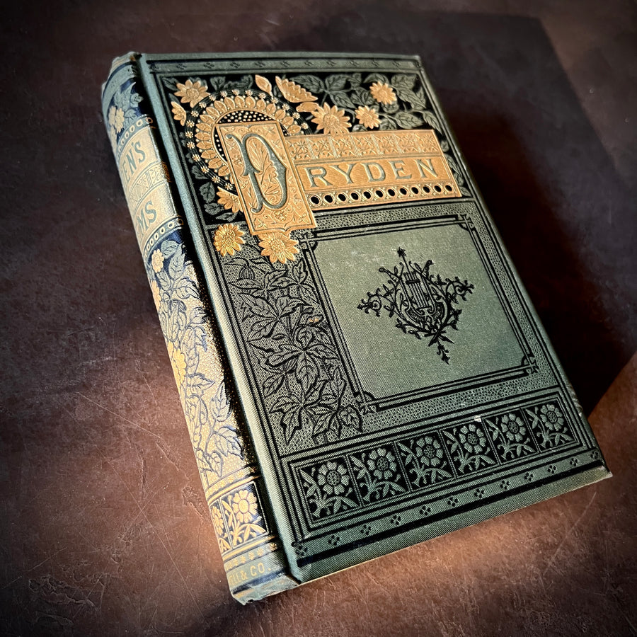 The Poetical Works of Dryden (c.1880s) | Illustrated