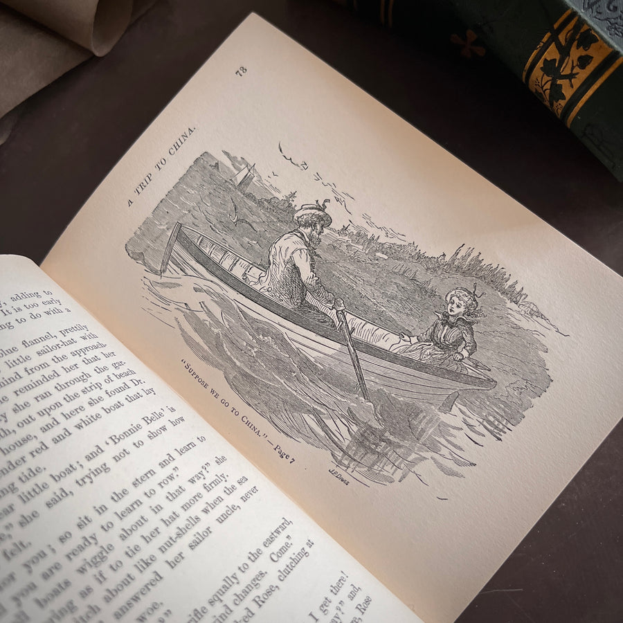 Louisa M. Alcott Novels in Teal — Each Sold Individually