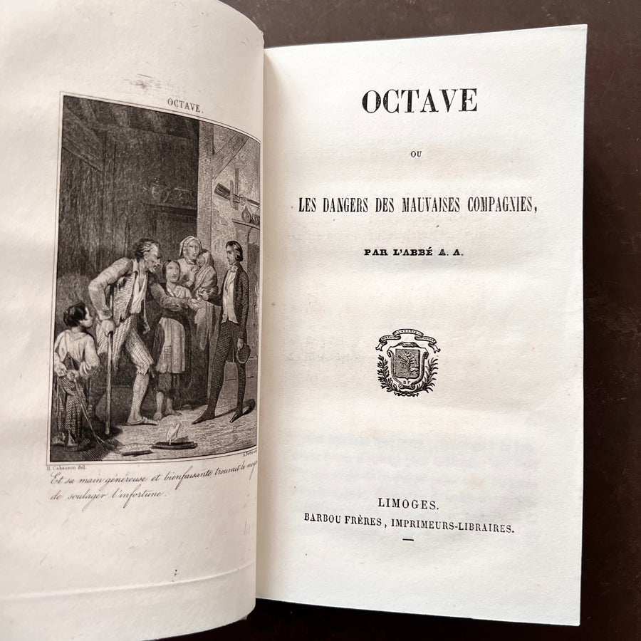 1856 - Octave ou Les Dangers does Mauvaises Compagnies