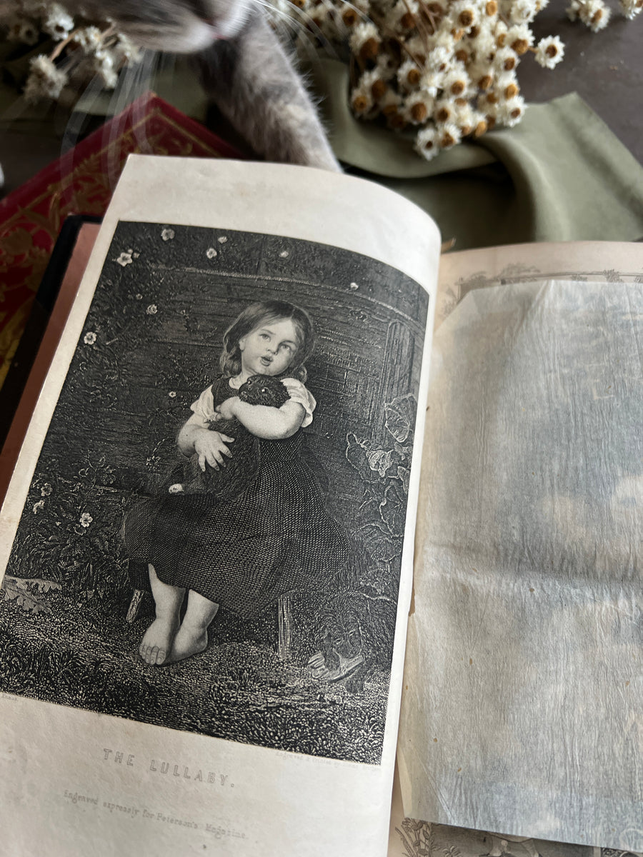 Peterson’s Magazine – 1867 Illustrated Annual Volume | Engravings, Fashion Plates, Needlework Patterns & Sheet Music