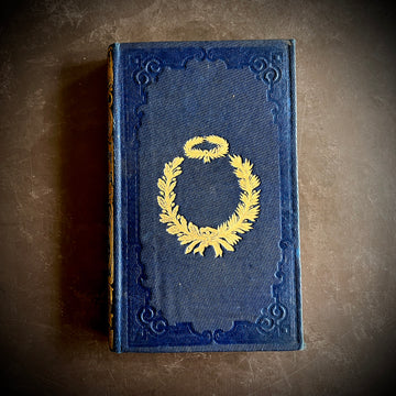 Simon le Polletais by H. de Chavannes de la Giraudière | Cartonnage Romantique with Gilt Wreath & Ship Motif –| 1856