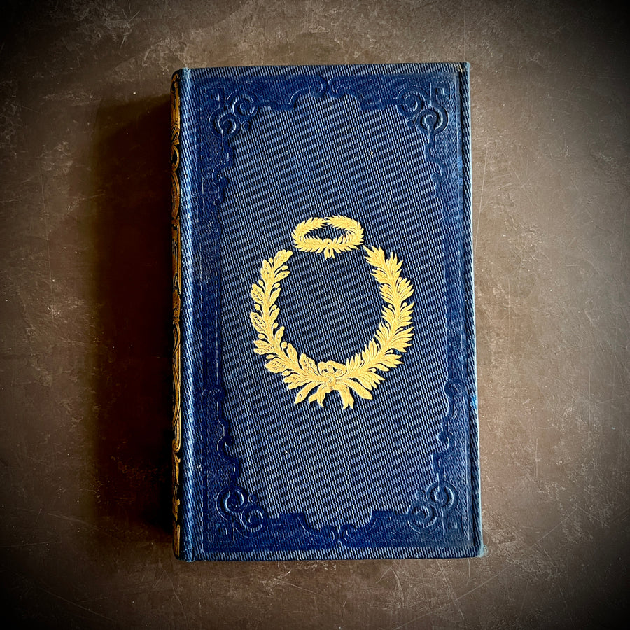 Simon le Polletais by H. de Chavannes de la Giraudière | Cartonnage Romantique with Gilt Wreath & Ship Motif –| 1856