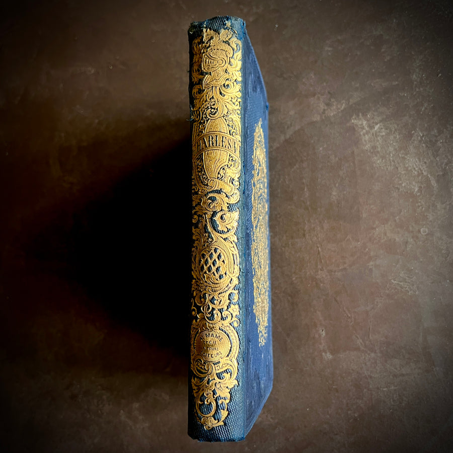 Charles VI: Les Armagnacs et Les Bourguignons by M. Todière | 1848 | Gilt Coat of Arms and Gilt Urn to Boards