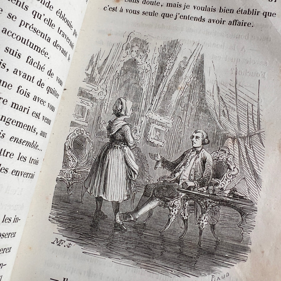Simon le Polletais: Esquisses de Moeurs Maritimes | 1856 Third Edition | Gilt-Decorated Pride Binding