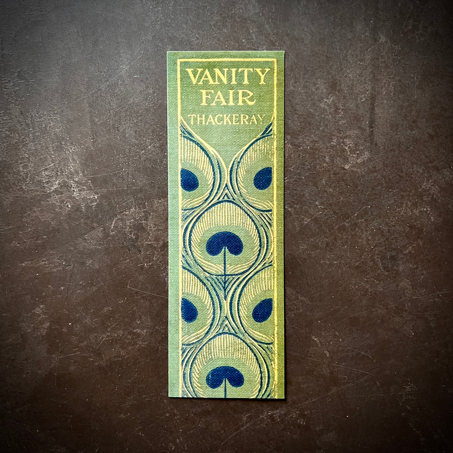 Vanity Fair Bookmark (Peacock Feather Design)