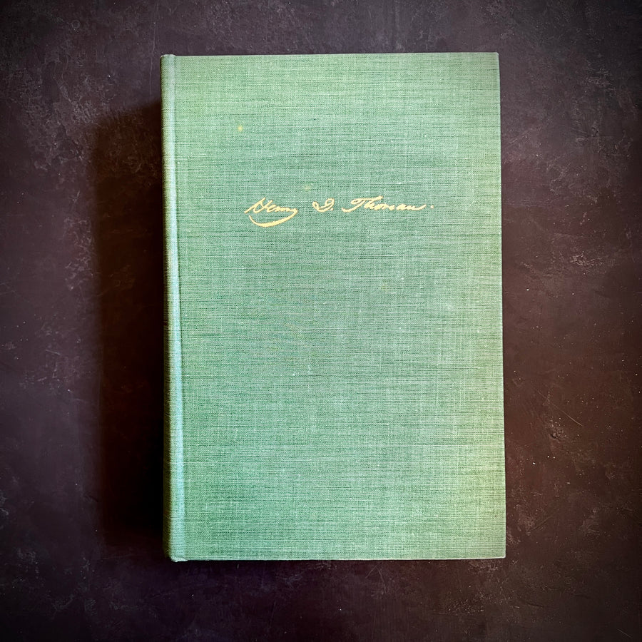 1958 - The Correspondence of Henry David Thoreau, First Edition