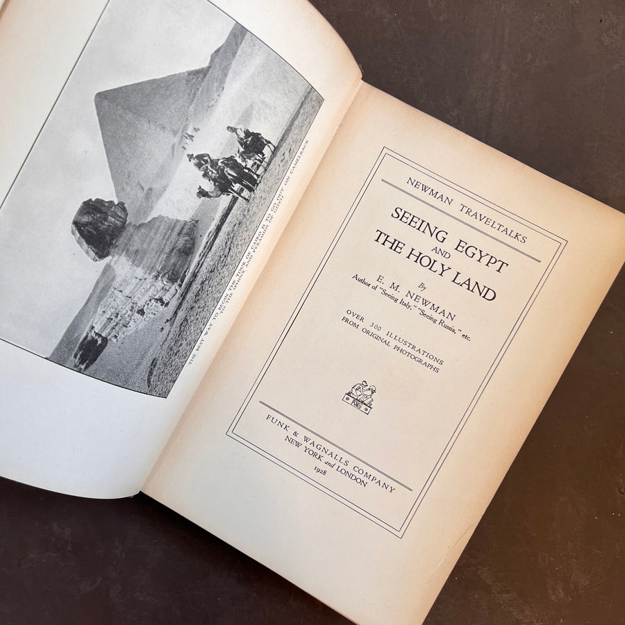 1928 - Seeing Egypt and The Holy Land