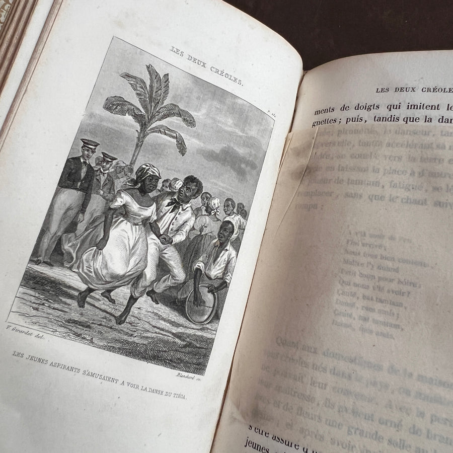 Les Deux Créoles by Mme L. Saunders | 1852 | Illustrated